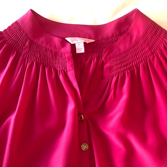 Lilly Pulitzer Silk Elsa Top - Picture 3 of 8